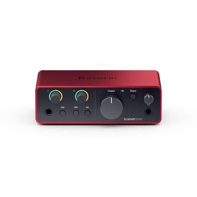 Focusrite Scarlett Solo (4th Gen) USB-C Interface Bundle with Mogami Gold Cable image 16