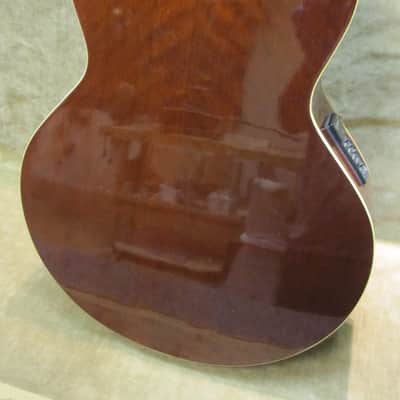 1998 Epiphone Jeff "Skunk" Baxter Acoustic/Electric Mahogany Rare Model! Free US Shipping! image 4