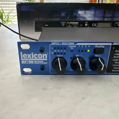 Lexicon MX200 Dual Reverb Effects Processor 2010s - Black image 2