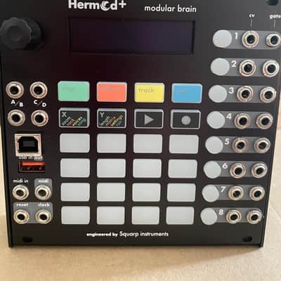 Squarp Instruments Hermod+ and 4MS 26HP Pod - Black image 1