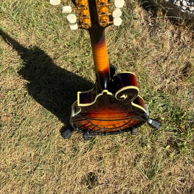 The Loar LM-700 Supreme F-Style Mandolin - Vintage Sunburst image 7