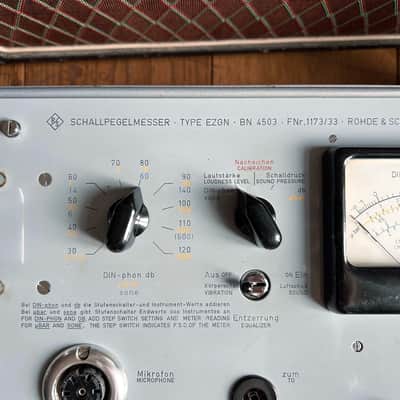 Rohde & Schwarz EZGN BN 4503 Mic Preamp 1958 image 2