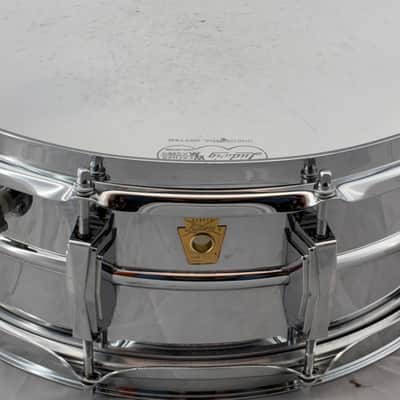 Vintage 1968 Ludwig LM410 5x14 Super Sensitive Snare Drum #659573 image 1