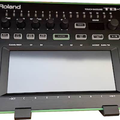 The Analog Source 40 Degree Angled Desktop Stand For Roland AIRA TB-3 Touch Bassline Bass Synthesizer image 2
