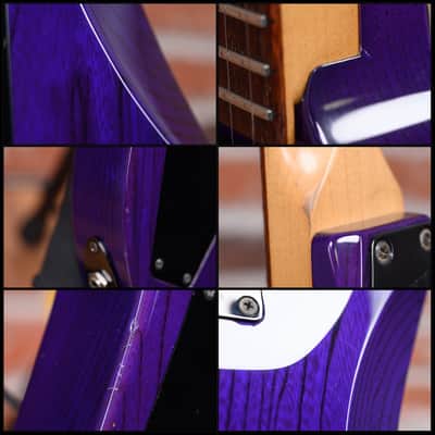ESP The Mirage See-Thru Purple 1995 w/Hardshell Case image 15