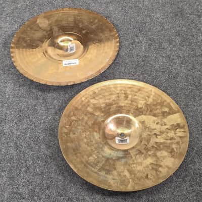 Used Zildjian A Custom Mastersound Hi Hat Cymbals 14" - Good image 4