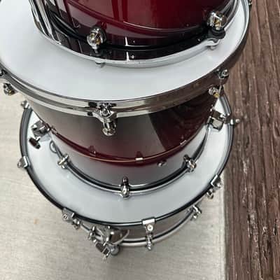 Pearl Reference One 3-pc. Shell Pack (Cymbals and Hardware Not Included), Natural Banded Redburst (RF1C903XPS/C836) image 5
