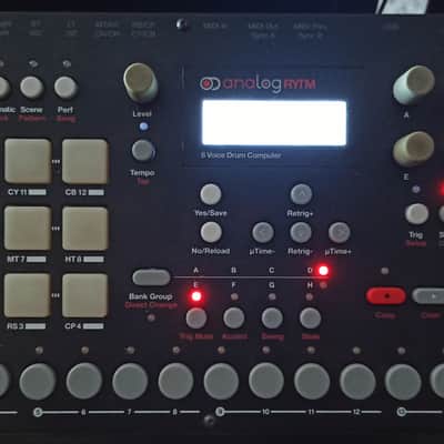 Elektron Analog Rytm mkI boxed + wood wing (calibrated - last OS)