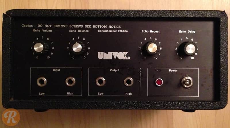 Univox EchoChamber EC-80A Tape Echo image 2