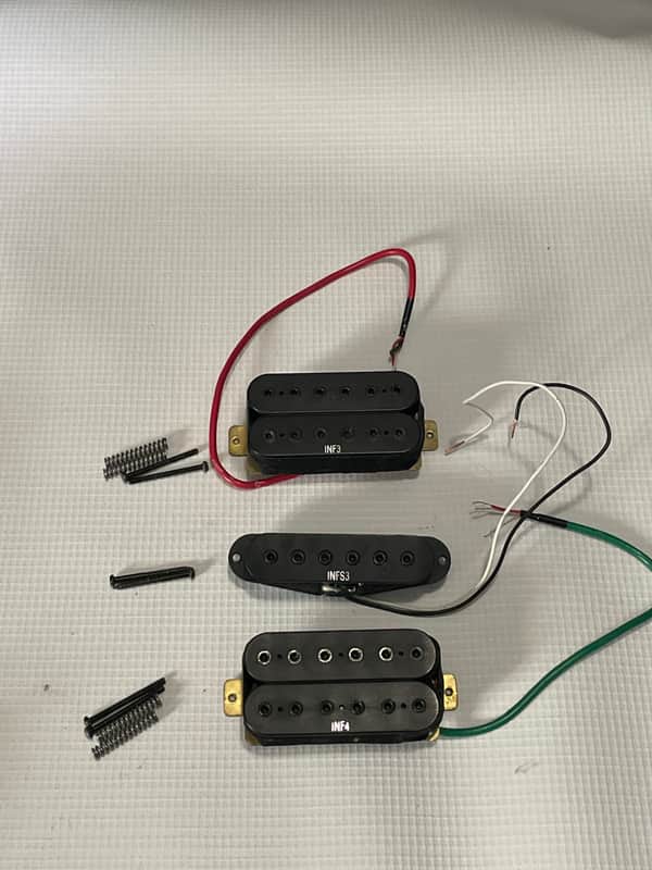 2000's Ibanez RG Series Guitar INF3 INFS3 INF4 Humbucker Single Coil Pickup Set image 1