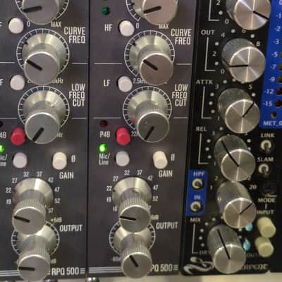 AEA RPQ500 Series 2 500 Series Mic Preamp Module with CurveShaper 2010s - Silver image 7