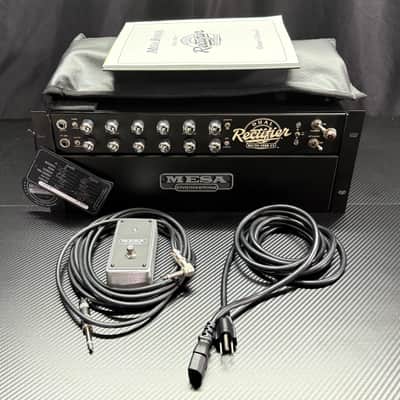 Mesa Boogie Recto-Verb 25 Rackmount Guitar Tube Head - Black image 1