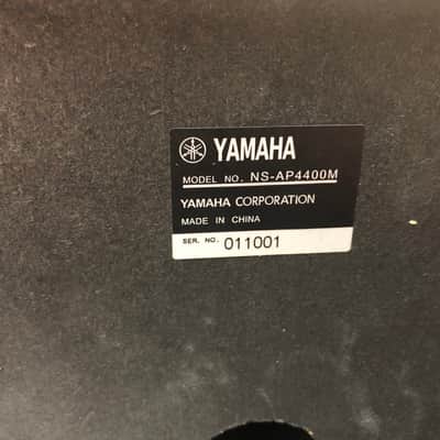 Matched Set Pair Yamaha NS-AP4400M 3-Way Bass Reflex Bookshelf Speakers image 10