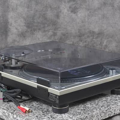 Technics SL-1200MK5 Silver Direct Drive DJ Turntable in Good Condition image 17