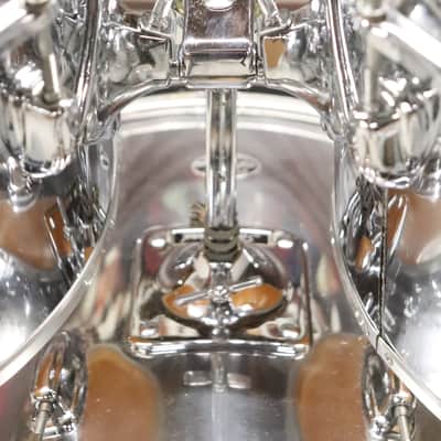 Slingerland 4pc Concert Tom Drum Kit Set Chrome Over Maple Vintage 1970's image 17