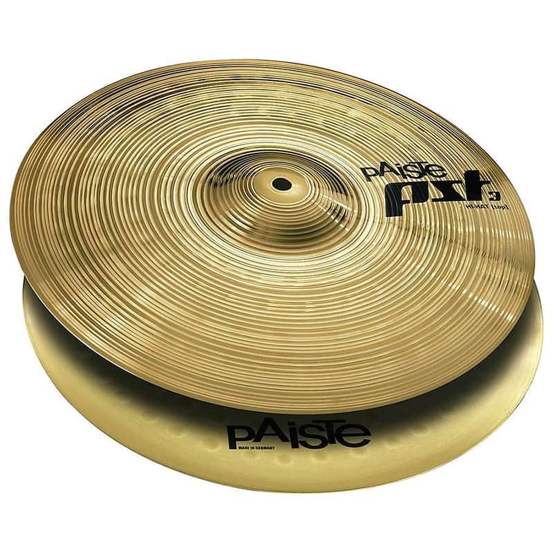 Paiste 13" PST 3 Hi-Hat Cymbals (Pair) image 1
