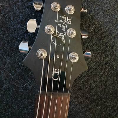 PRS SE CE 24 Standard Satin UPGRADED W DUNCAN DISTORTION Ice Blue Metallic image 3