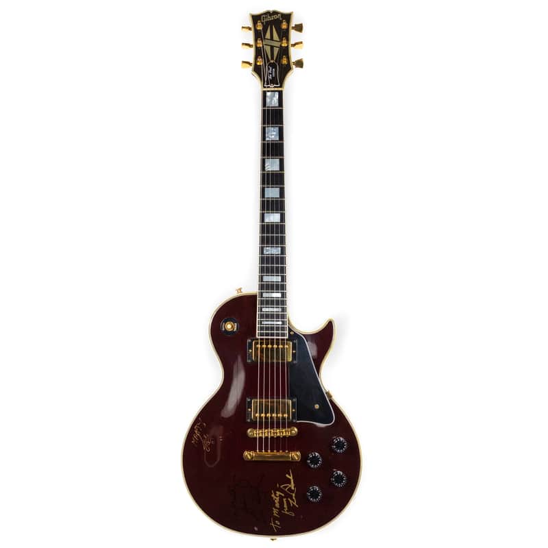 Gibson 1984 Les Paul Custom, Wine Red, Signed by Les Paul image 1
