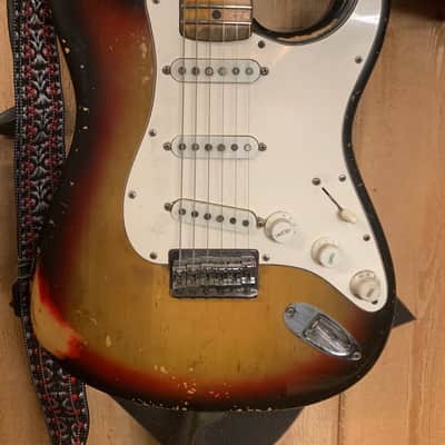 George Lynch Owned Fender 1974 Hardtail Strat w/video image 2