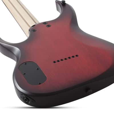 Schecter Sunset-7 Extreme Scarlet Burst image 7