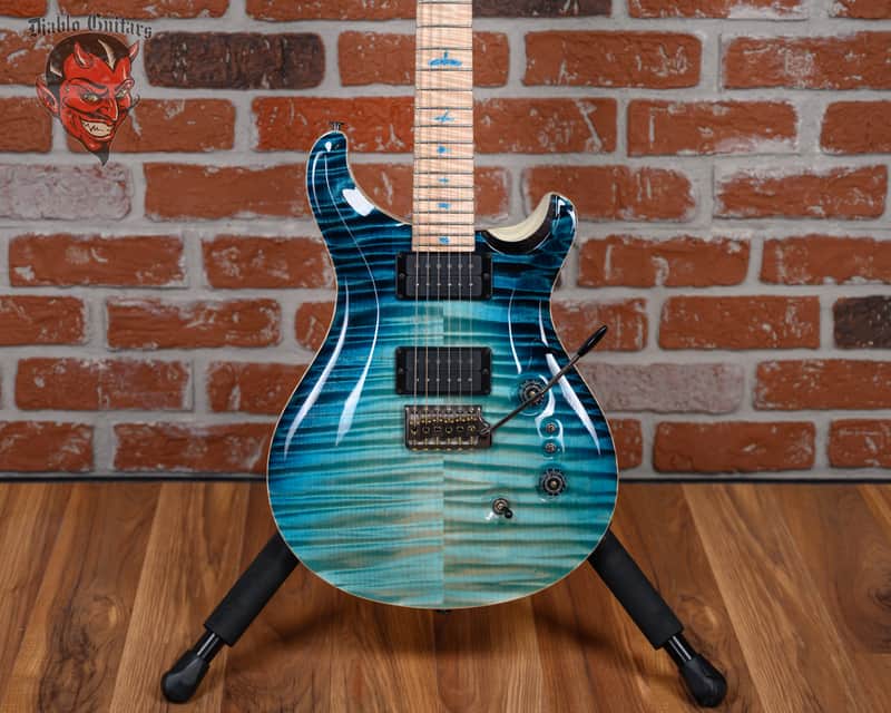 PRS Private Stock 24/08 #11222 Curly Maple Top in Sub Zero Dragons Breath 2024 w/OHSC image 1