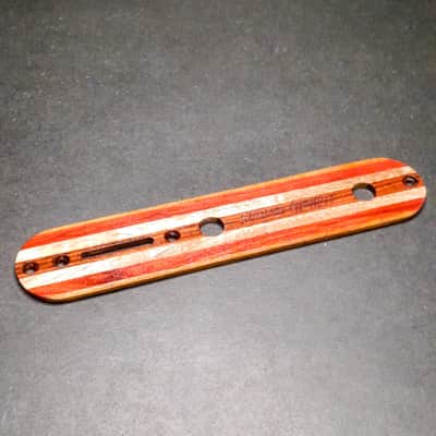 Hillbilly Guitars Fender Telecaster Exotic Wood Control Plate image 1