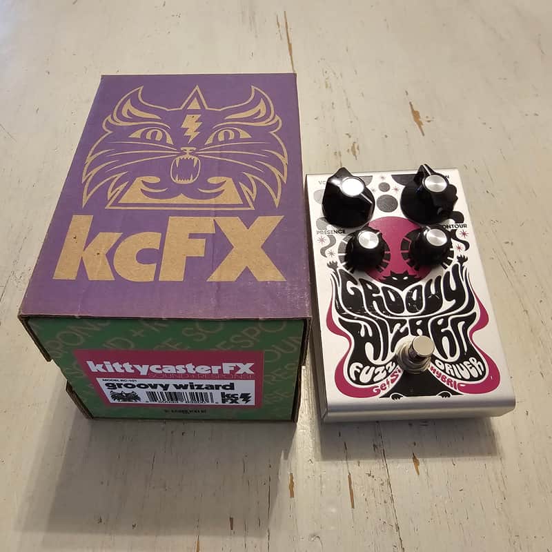 KC FX Kitty Caster Fx Groovy Wizard Fuzz Distortion Overdrive image 1