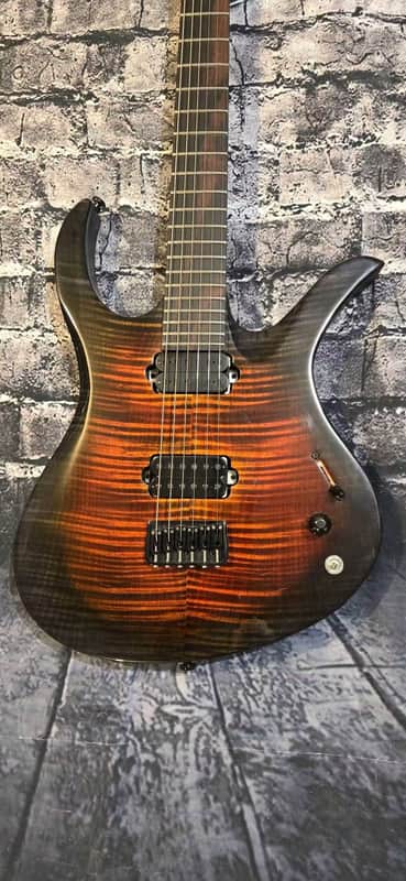 Charbonneau Guitars Draugr-6S Deluxe series 2025 - Dark sunset image 1