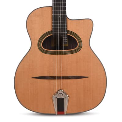 Eastman DM3 Grand Bouche Sitka Spruce/Rosewood Gypsy Jazz Acoustic Natural image 2