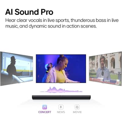 LG 9.1.5 Channel  Atmos Soundbar with Rear Speakers and Subwoofer image 8