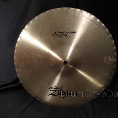 14" ZILDJIAN A series MASTERSOUND HI HAT CYMBALS, EXCELLENT, DEMO VIDEO! image 10