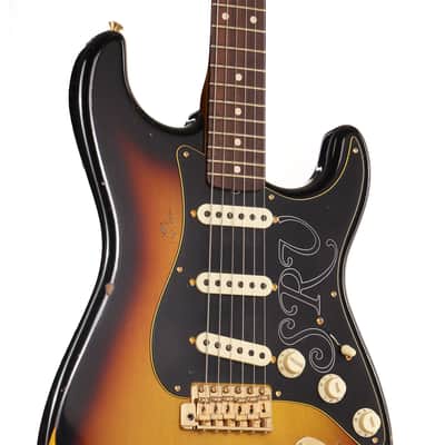Fender Custom Shop  Stevie Ray Vaughan Signature Stratocaster Relic 3-Tone Sunburst image 5