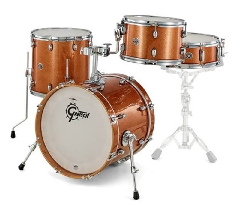 Gretsch Bronze Sparkle Catalina Club Jazz 12, 14, 18, and Snare CT1-J484-BS image 1