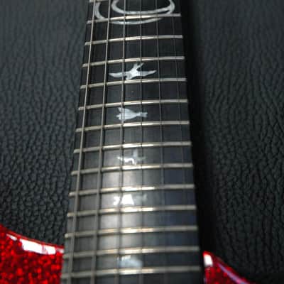 New 2011 PRS SE Orianthi Red Glitter Double-Cutaway Guitar image 9