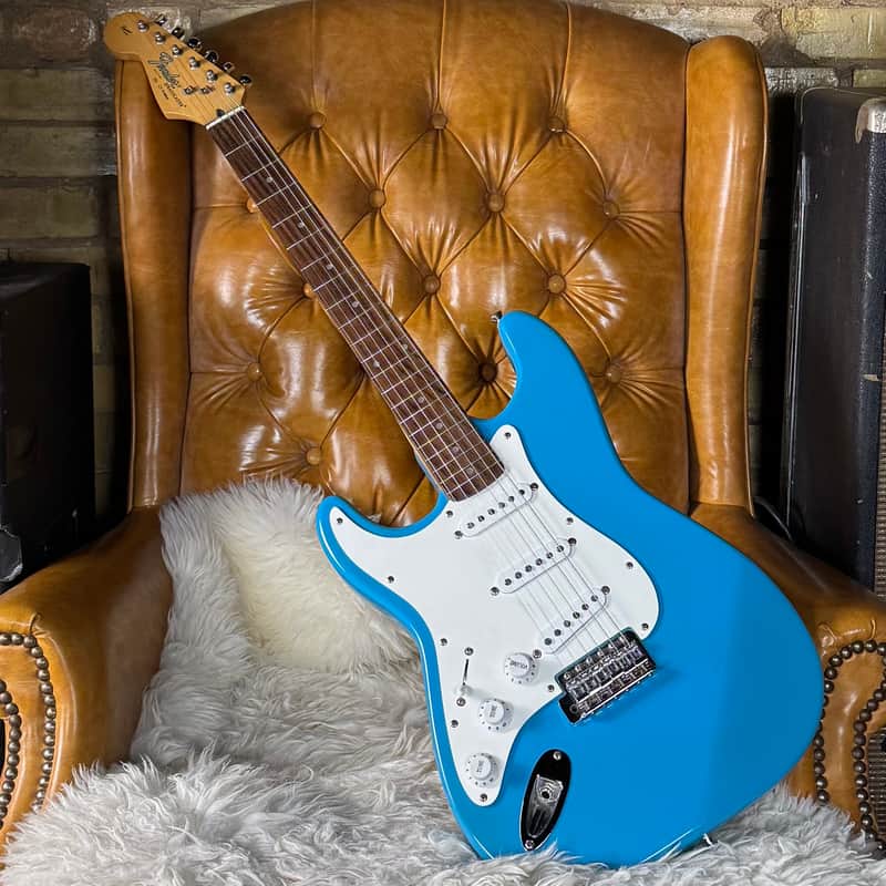 1992 Fender Squier Series Stratocaster Vintage Left Handed MIK Made In Korea Electric Guitar! image 1