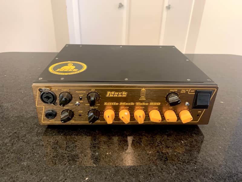 Markbass Little Mark Tube 800 Bass Amp Head - 800-Watt - Black image 1