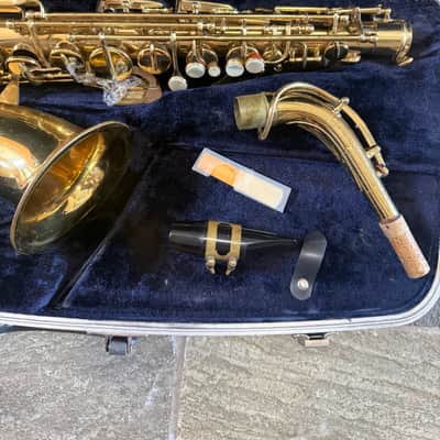 Conn-Star Alto saxophone with case and mouthpiece. Made in USA image 4