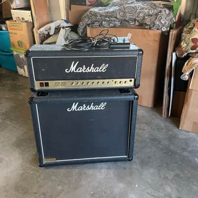 Marshall JCM 800 Lead Series Model 2205 2-Channel 50-Watt Head 1980s - Black image 11