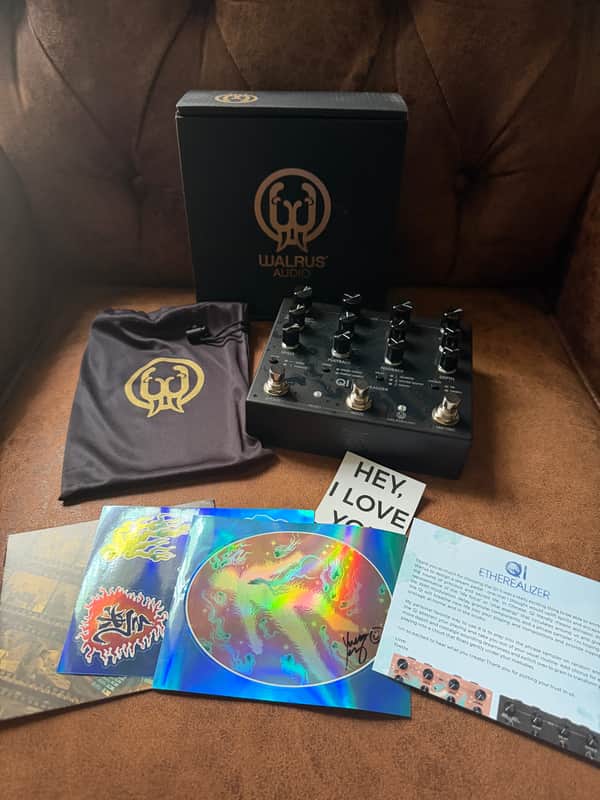 Walrus Audio Qi Etherealizer Limited Edition - Blacked Out 2025 - Blacked Out image 1