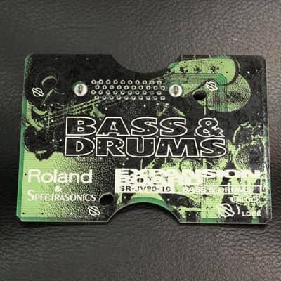 ROLAND SR-JV80-10 Bass and Drums (05/15)