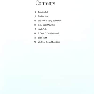 Christmas-Piano Style - 8 Stylish, Easy Piano Solos image 2