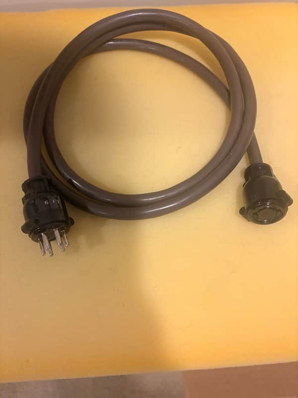 Hammond/Leslie 6 Pin Male to 6 pin Female Cable - 6 feet image 1