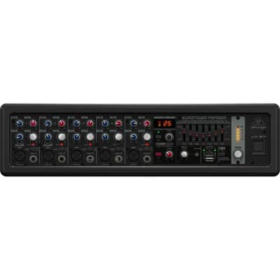 Behringer Europower PMP550M 500W 5-Channel Powered Mixer with KLARK TEKNIK Multi-FX Processor, FBQ Feedback Detection System and Wireless Option image 8