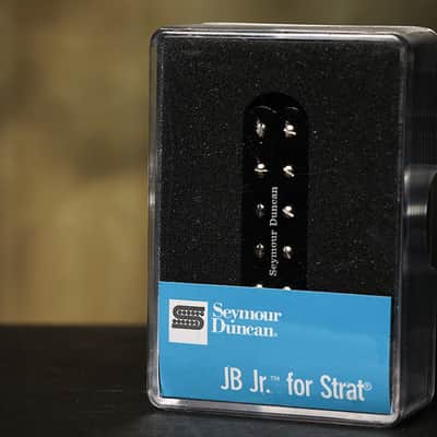 Seymour Duncan SJBJ-1 JB Jr Strat Pickup Middle/Neck BLACK Fender Stratocaster image 1