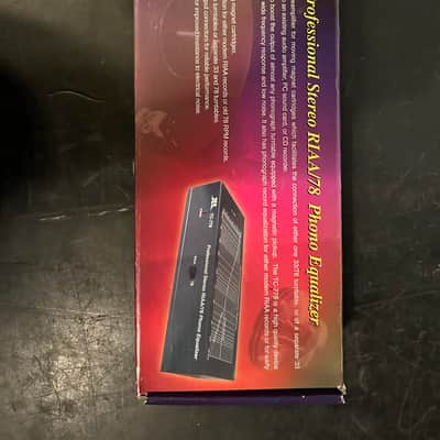 Technolink Professional Stereo RIAA/78 Phono Equalizer 2014 - black image 4