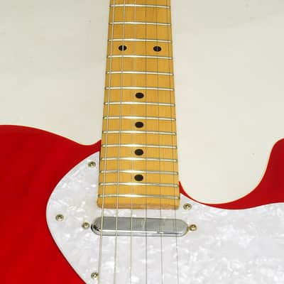Fernandes TEC-85 Electric Guitar see-through red Ref No.5374 image 6