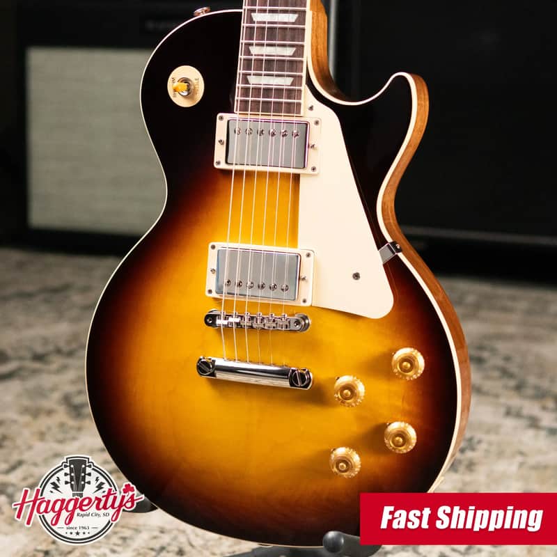 Gibson Les Paul Standard '50s Electric Guitar - Tobacco Burst with Hardshell Case image 1