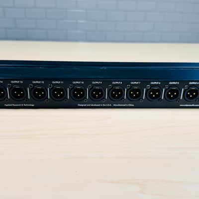 ART P16 Rackmount 16-Channel Balanced XLR Patchbay 2015 - Present - Black image 2