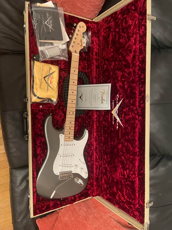 Fender Limited Edition Masterbuilt Eric Clapton Stratocaster (Paul Waller) 2013 Pewter image 1