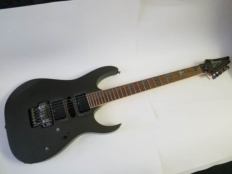 Ibanez RG5EX1 Matte Grey H / H 24 Fret Rosewood Fretboard Neck RG Floyd Rose Style Locking Tremolo image 1